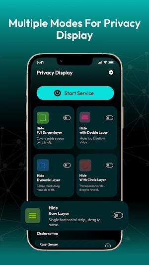 Privacy Display - Hide Screen Screenshot 3