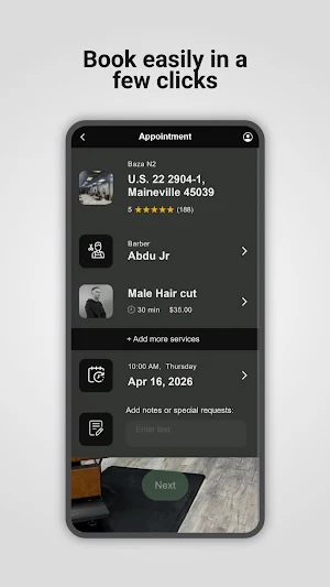 Baza n2 barbershop Screenshot 2