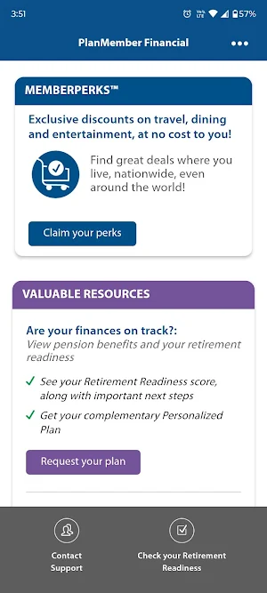 myPlanMember™ Screenshot 2