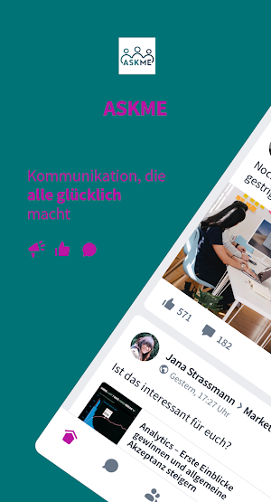 ASKME - Unser Social Intranet Screenshot 0