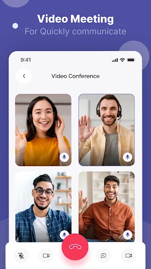 Video Meet: Video Conferencing Screenshot 1