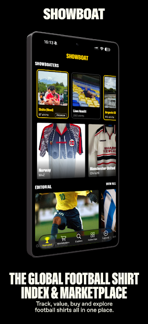 Showboat: Football Shirts Screenshot 0