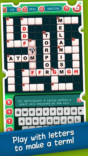 Biological Sciences Crossword  Screenshot 1