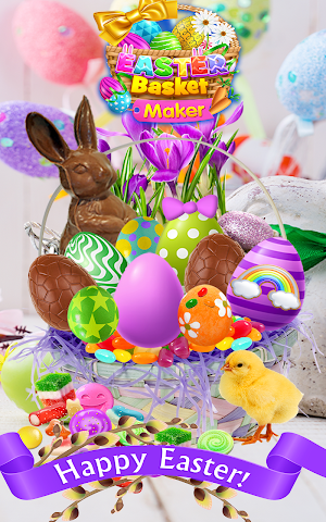 Easter Bunny Basket Maker Kids Screenshot 1