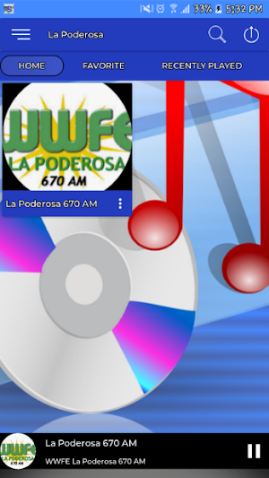 La Poderosa 670 Am La Poderosa Screenshot 1