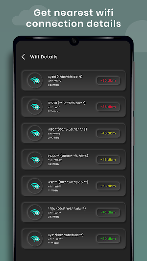 Wifi Refresh With Wifi Signal Strength Screenshot 3