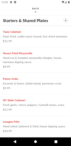 Tipsy Tomato Bar & Pizzeria Screenshot 2