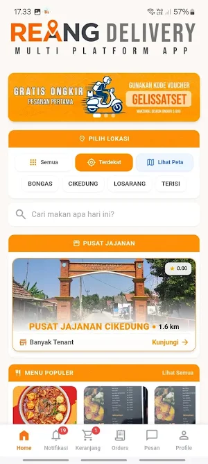 Reang Delivery Screenshot 0