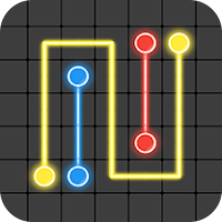 Neon Dots Puzzle Game