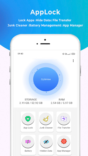 AppLock Fingerprint Hide Photo Screenshot 0