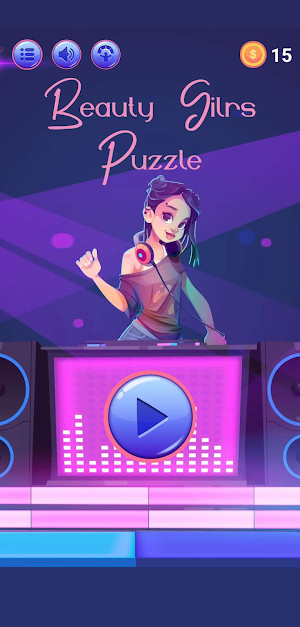Girls Photo Puzzles Slide Game Screenshot 3