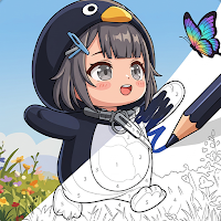 GUGUGAGA PENGUIN Coloring Book