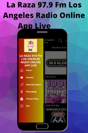 La Raza 97.9 Fm Los Angeles Radio Online App Live Screenshot 2