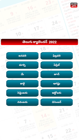 Telugu Calendar 2022 ( Offline) Screenshot 1