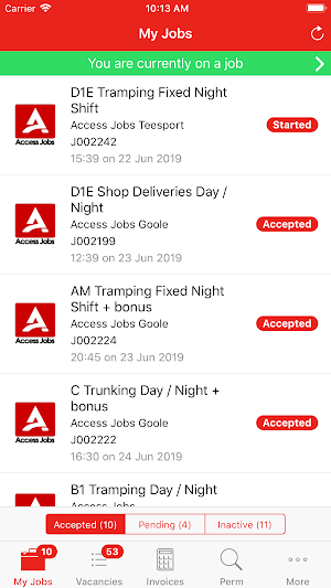 AccessJobs Screenshot 1
