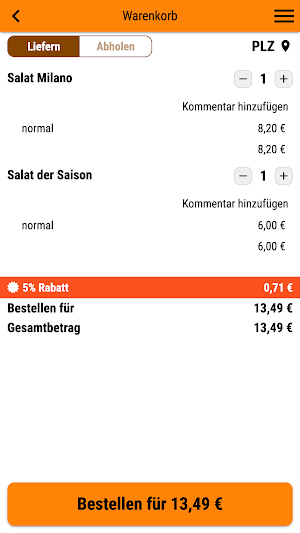 Mr.Pizza Floß Screenshot 1