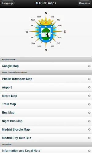 Madrid Map Metro Bus offline Screenshot 0