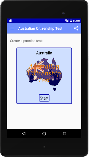 Australian Citizenship Test Screenshot 3