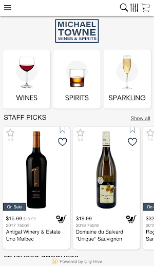 Michael-Towne Wines & Spirits Screenshot 1