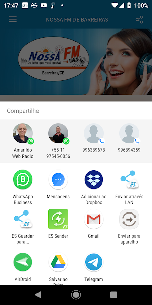 Nossa FM de Barreira/CE Screenshot 2