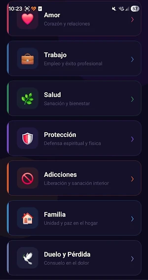 Oraciones para Casos Difíciles Screenshot 1