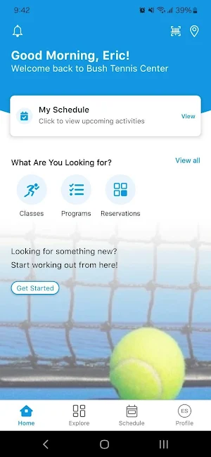 Bush Tennis Center Screenshot 1