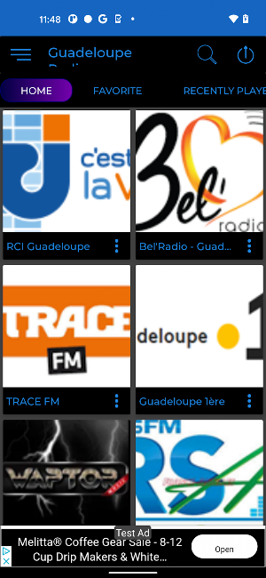 Guadeloupe Radio + Recorder Screenshot 0