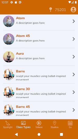 Sunstone Fitness Screenshot 1