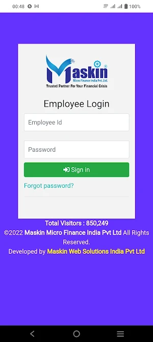 Maskin Finance Screenshot 0