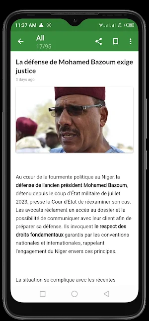 Niger Actualités et infos Screenshot 1