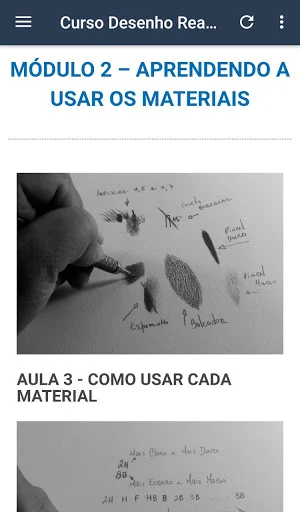 Curso Desenho Realista para Iniciantes Screenshot 1
