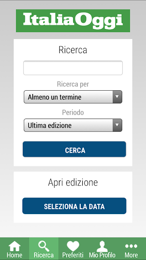ItaliaOggi Screenshot 1