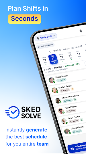 Employee Shift Scheduler Screenshot 0