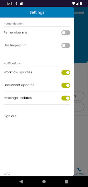 Menzies Law Portal Screenshot 3