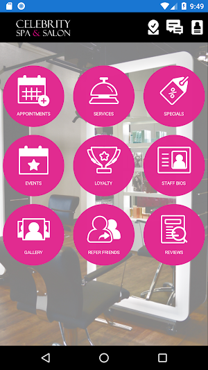 Celebrity Spa & Salon Screenshot 1