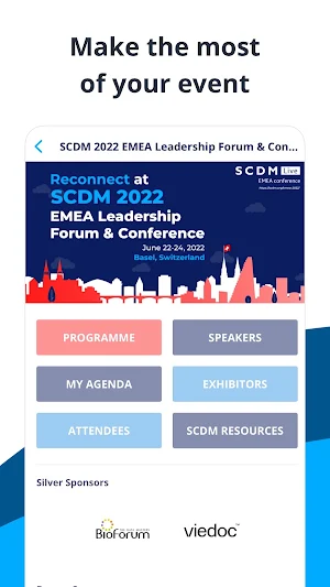 SCDM 2022 EMEA Conference Screenshot 1
