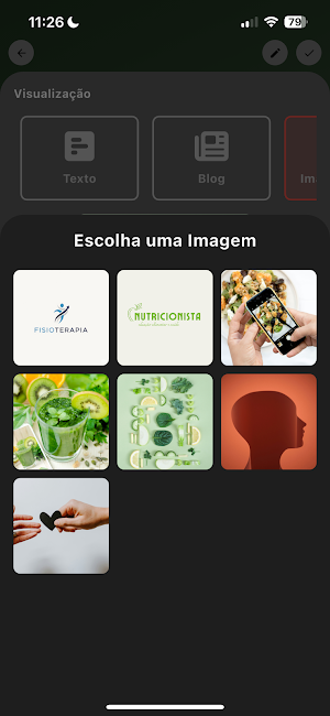 Criador de sites Screenshot 2