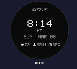 PixelTime - 8-Bit Watch Face Screenshot 0