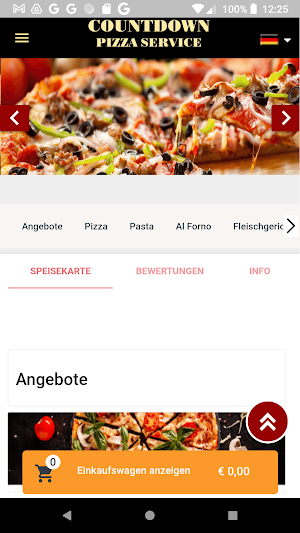 Countdown Pizza Service Screenshot 3