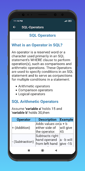 SQL Tutorial Screenshot 2
