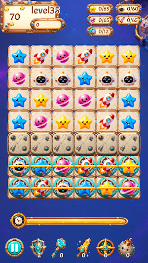 Cosmic Rush: Star Pop Screenshot 1
