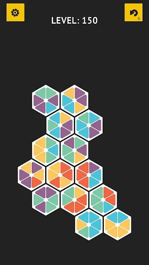 Hexa Color Puzzle - Block Sort Screenshot 1