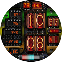 DIGI NIXIEGEN WS69 Watch face