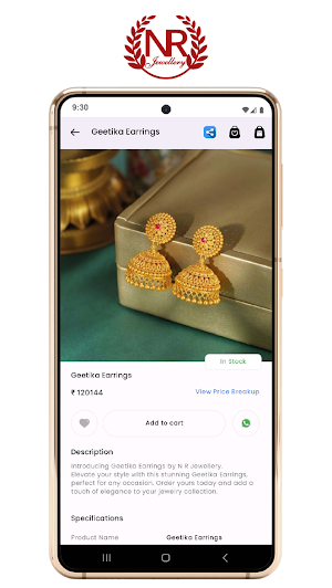 NR Jewellery Screenshot 2