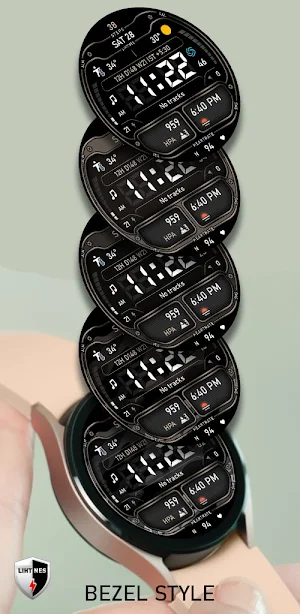 Digital Watch Face 010 Screenshot 2