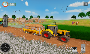 Farming Tractor Driver Simulator : Tractor Games Screenshot 3