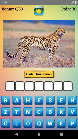 Tebak Hewan Bahasa Inggris Screenshot 3