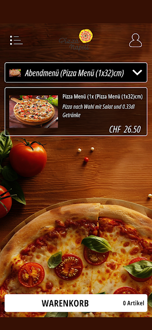 Pizza Napoli Basel Screenshot 0