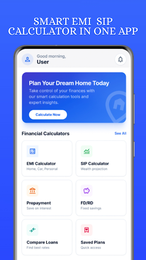 EMI & SIP Calculator Screenshot 0