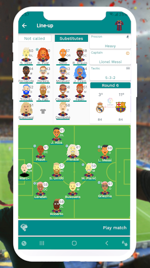 Superkickoff - Soccer manager Screenshot 2
